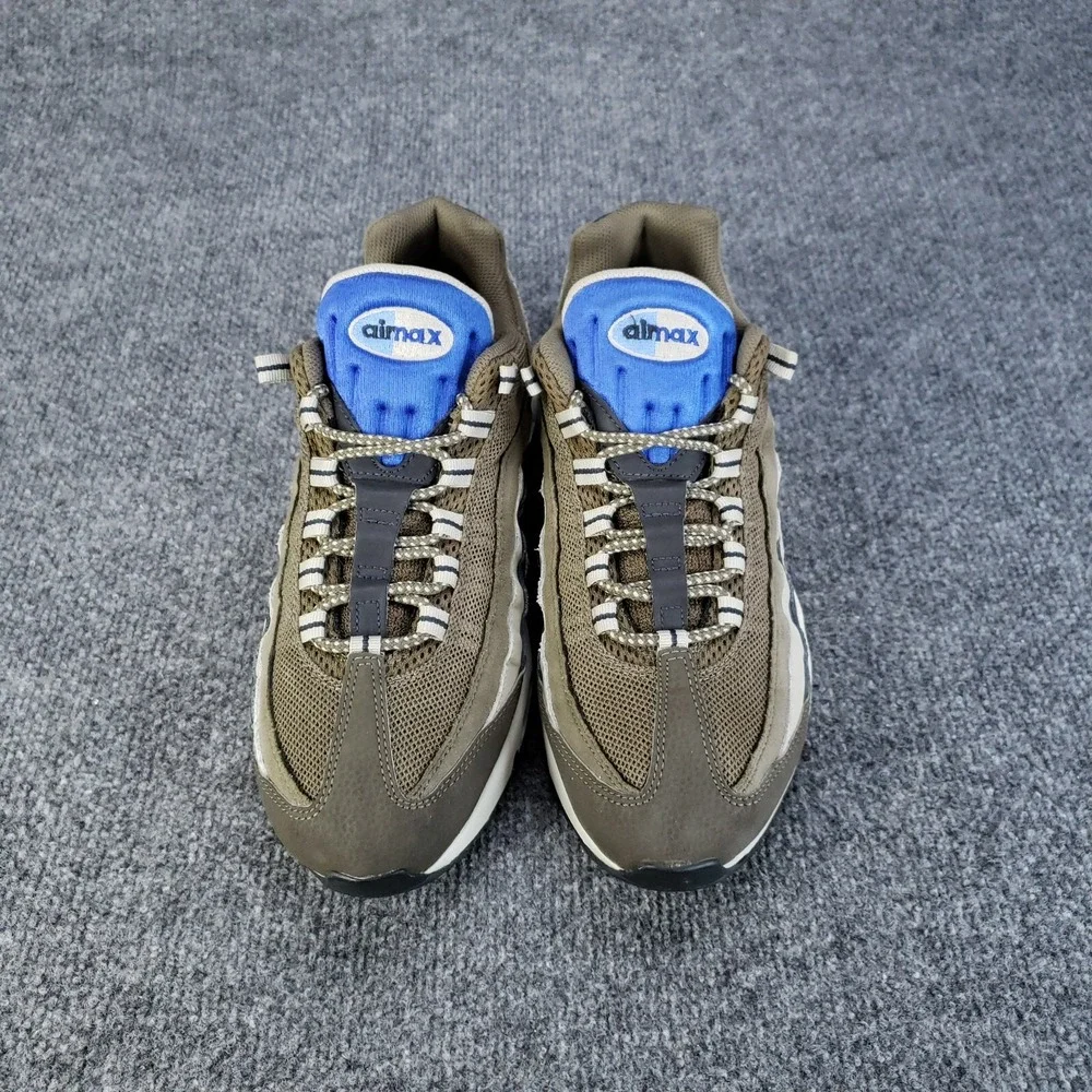 Nike Air Max‎ 95 Shoes Mens size 9.5 Brown Beige Sneakers Casual Missing Insoles